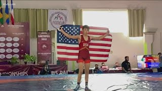 Bishop Kelly freshman wrestler wins two gold medals at Pan-American Championship