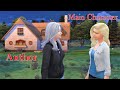 My book characters in the Sims 4: Meeting Meghan Chase