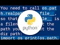 How can I find script's directory?