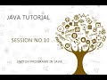 JAVA TUTORIAL  10  SWITCH PROGRAM IN JAVA