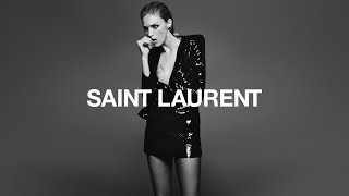 SAINT LAURENT - FALL 2019 - ANJA RUBIK