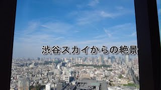 渋谷スカイからの絶景。渋谷スクランブルスクエアの展望台に登ってみました。SHIBUYA SKY