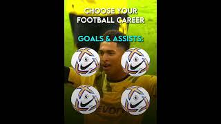 Choose Your Football Career 🔥😍 #football #soccer #shorts #4k #viral #blowthisup #plslikesubscribe