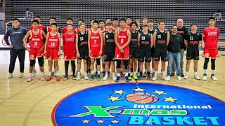 X-Mas Tournament 2024 Kortrijk Spurs U16A vs Guangming Middle School