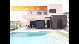 Vente Villa Moderne San Miguel de Salinas 3 Chambres Piscine Prix 450 000 € Costa Blanca | Espagne