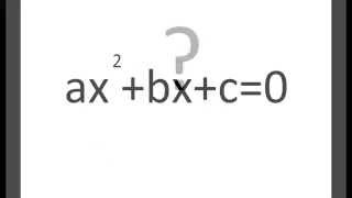 Programing in Python - Quadratic equation calculator