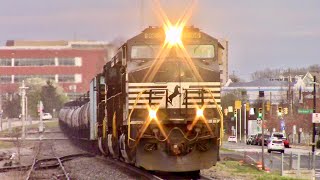 Amtrak 76, Amtrak 79, \u0026 NS 65W in Durham, NC