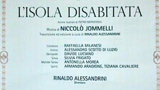 Jommelli - L'isola Disabitata - Introduzione - Teatro San Carlo - 2014