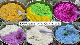 6 Resep olahan beras ketan terpopuler‼️Semua enak-enak cocok untuk ide jualan dan suguhan lebaran