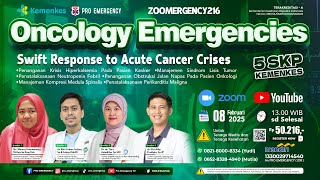 Oncology Emergencies : Swift Response to Acute Cancer Crises #batch2  ||  ZOOMERGENCY216