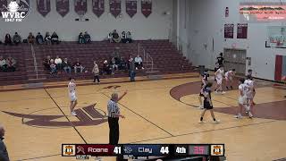 Roane Co. vs Clay Co. Boys JV Basketball