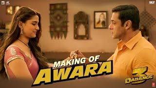 Dabangg 3: Making of Awara | Salman Khan, Saiee Manjrekar | Salman Ali, Muskaan | Sajid Wajid