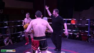 Domnic Leahy vs Grozav Gheorghe - Cobra Muay Thai Event 7