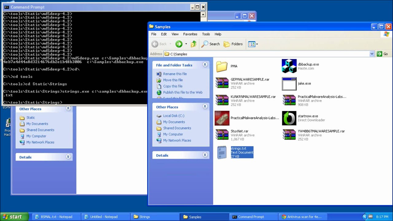 Tektip Episode 4 Basic Static Malware Analysis Youtube