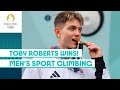 Gold for Toby Roberts :gb: | Men's Sport Climbing | #Paris2024 Highlights