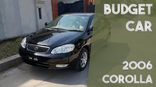 Budget Car - Restoration - 2006 Corolla Altis