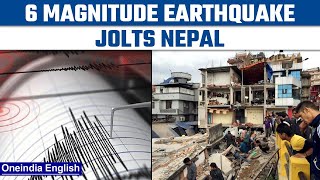 Nepal: 6.0 magnitude earthquake jolts the country, tremors felt in Bihar | Oneindia news *Breaking