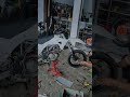 proses modifikasi klx supermoto