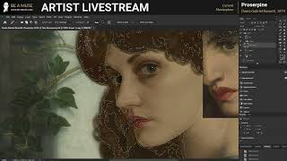 Artist Livestream 09/19/24 | Proserpine by Rossetti, Part 1