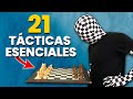 21 TÁCTICAS para GANAR en AJEDREZ