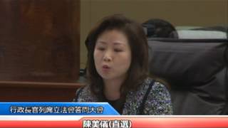 2014年度施政報告行政長官答問大會 陳美儀