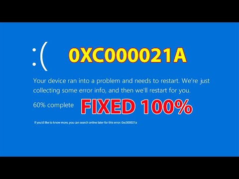 How To Fix Error 0xc000021a In Windows 10 Windows 11 Easily How To Fix Error 0xc000021a In Windows 10 Windows 11 Easily