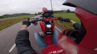 Honda xr 125 wheelie