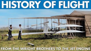 The History Of Flight | From The Wright Brothers To The Jet | Upscaled Documentary