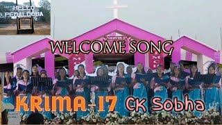 WELCOME SONG // Krima No,17 CK Sobha // Pedaldoba Baptist Church💒 //23-Jan-2025