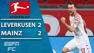 UNBELIEVABLE! Bayer Leverkusen collapses in shock draw vs. Mainz | ESPN FC Bundesliga Highlights