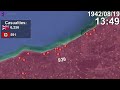 the dieppe raid in 45 seconds using google earth