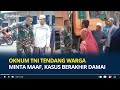 Istri Keguguran Usai Ditabrak, Oknum TNI Tendang Warga Akhirnya Minta Maaf, Kasus Berakhir Damai