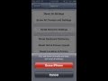How to Reset an iPhone to Factory Settings