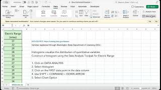 Construct a Histogram Using Excel In Seconds