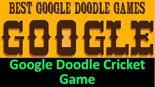How to Play Google Doodle Cricket Game? | Google Doodle Cricket Game #google #cricket