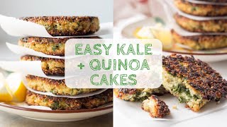 Kale + Quinoa Cakes