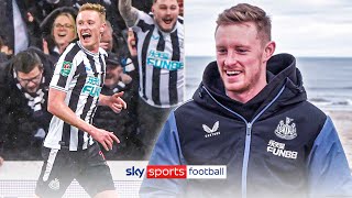 "I love him to bits" ❤️ | Sean Longstaff on the Carabao Cup final and his friendship with Nick Pope!