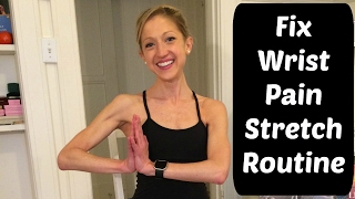 Fix Wrist Pain With These Exercises | Stretching Routine for Relief