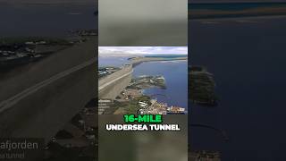 World's Longest Undersea Road Tunnel: The Epic Røgfast Project!#norway #shorts #viral #travel