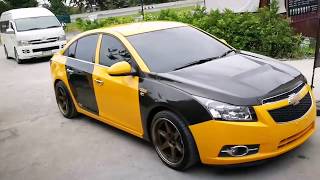 ส่งงานสี Chevrolet Cruze สายเหลือง ok แม่ชอบ