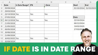 IF Formula: If Date Between Two Dates Then Return ... | IF Date is in Date Range