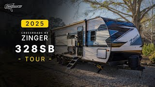 2025 CrossRoads Zinger 328SB at Southern RV of Cumming and McDonough, GA | Family Bunk House Camper