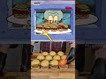 a wheaty krabby patty challenge that s makin waves 😋 shorts spongebob squidward krabbypatty