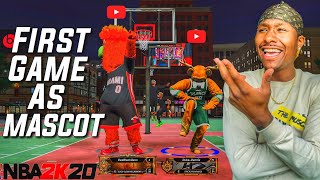 MASCOT DUKE Is In The Building! First Game as a MASCOT With The Best Build On NBA 2K20! DEMIGOD!