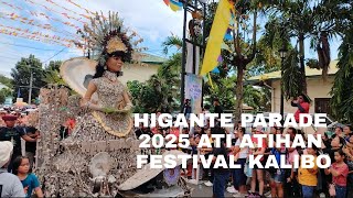 HIGANTE PARADE | ATI ATIHAN FESTIVAL 2025 | KALIBO | PHILIPPINES