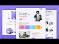 Create A Responsive  Education Website Design - HTML / CSS  / JavaScript From Scratch