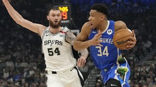 San Antonio Spurs vs Milwaukee Bucks - Full Game Highlights | March 22, 2023 | 2022-23 NBA Season
