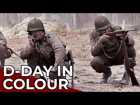 The Third Reich In Colour Part 3: The Liberation of France Free Documentary History