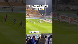 Cristano Ronaldo Free kick Goal vs Abha & Al Nassr vs Abha 3-0 02/04/2024