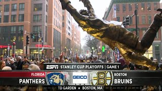 Stanley Cup Playoffs on ESPN intro | FLA@BOS | 4/17/2023 (GM1)